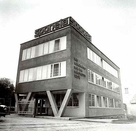 Sponeta Gebäude 1981